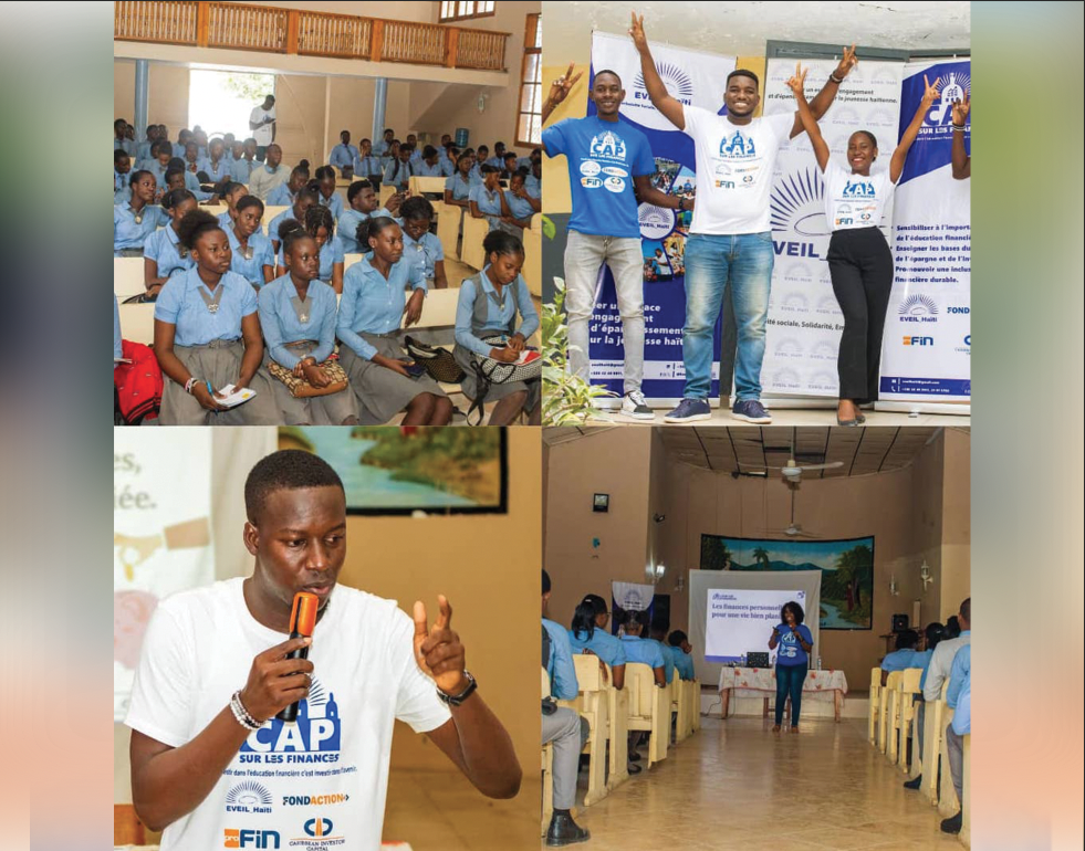 Cap sur les Finances, un projet de EVEIL_Haïti pour accompagner les jeunes dans leurs vies financières